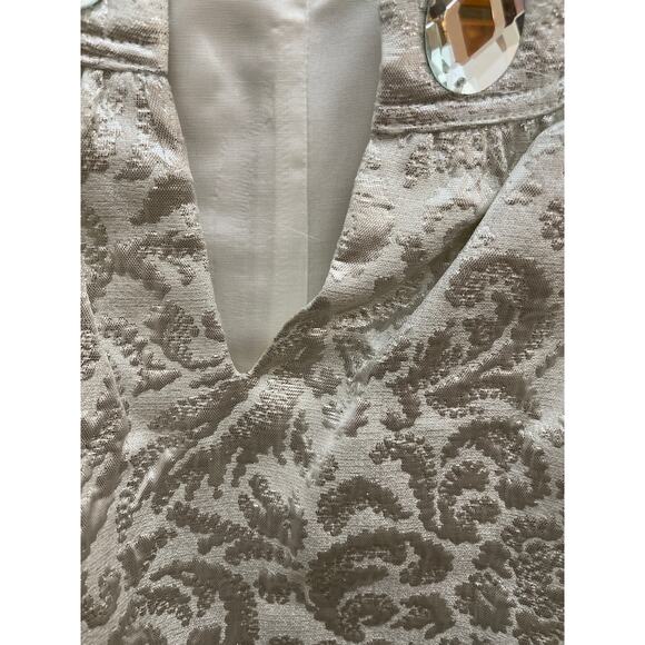 Steve Madden, Silver, White Dress, Women’s Size 8 - Picture 10 of 10